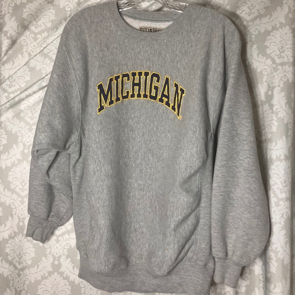 Steve & Barry MICHIGAN Sweatshirt S/M